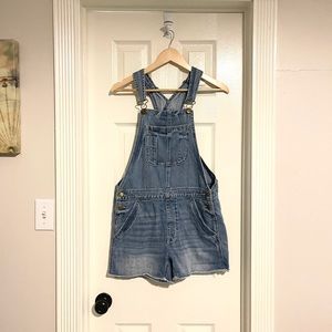 American Eagle Overall Shorts